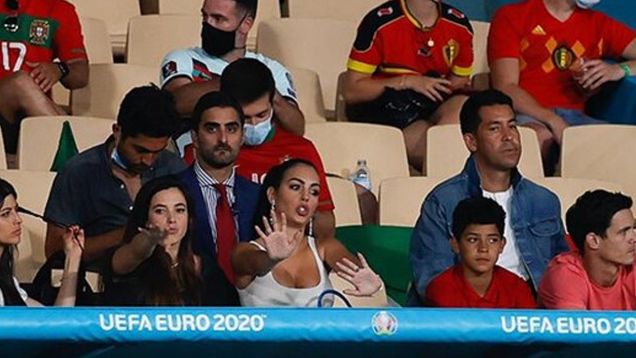 Ronaldo'nun sevgilisi Georgina sırtındaki görüntü ile olay oldu