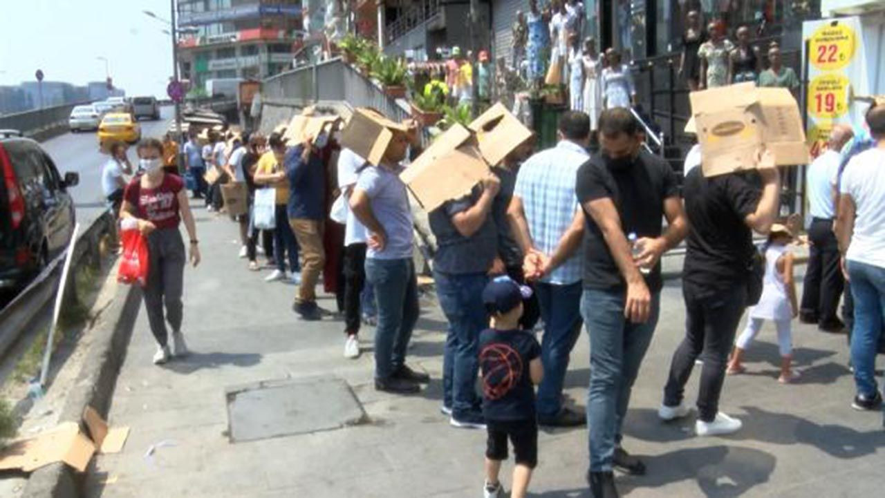 İstanbul'da kavurucu sıcakta 19 TL'lik baklava kuyruğu - Resim: 3