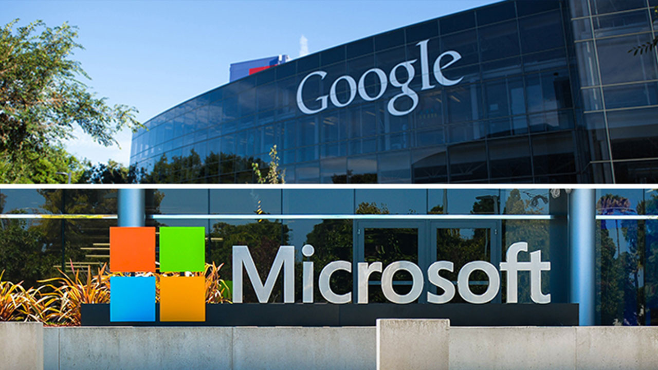 Pandemi onları durduramadı! Google ve Microsoft'tan büyük kâr