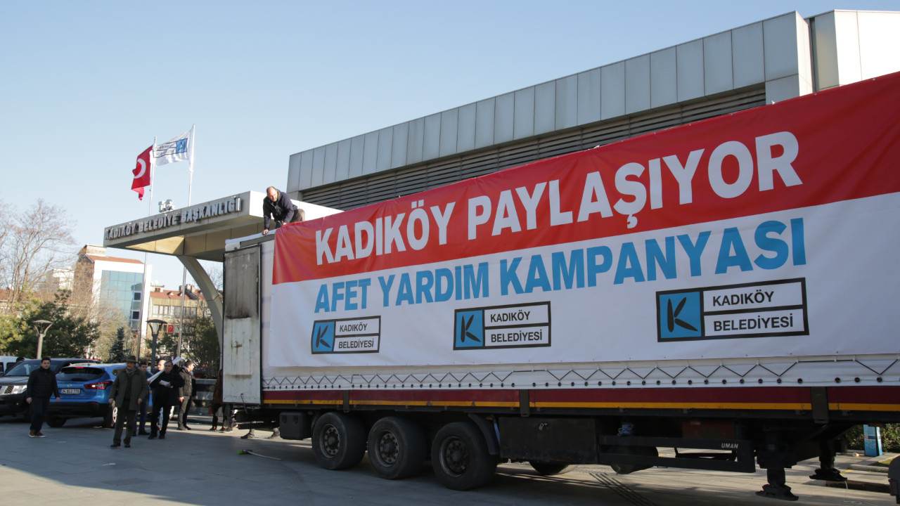 Kadıköy'den afet yardım kampanyası