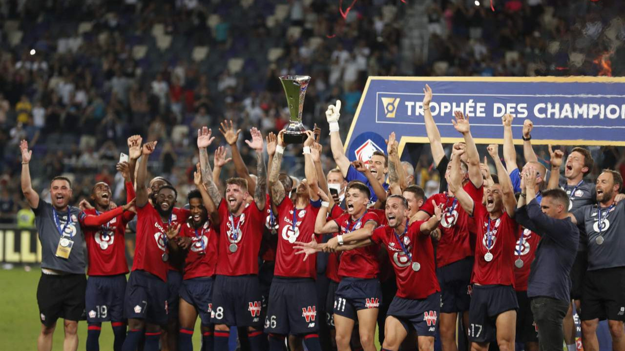 Lille, Fransa Süper Kupası'nın sahibi oldu