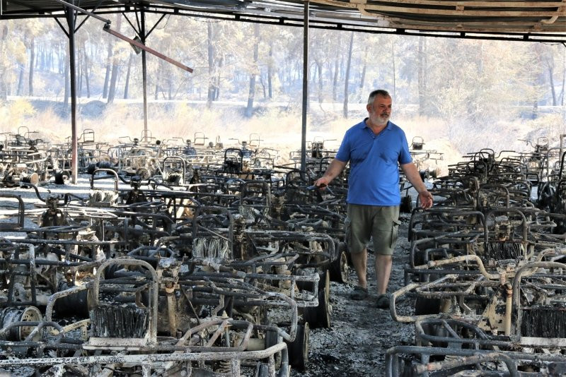 Manavgat'taki yangında dehşete düşüren sözler: ''200 metre alev topunun içinde kaldık''