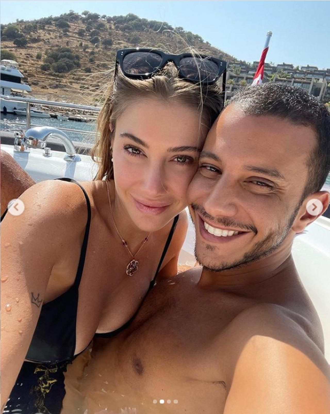 Bodrum'da tekne tatili yapan Şeyma Subaşı'nın savunması pes dedirtti!