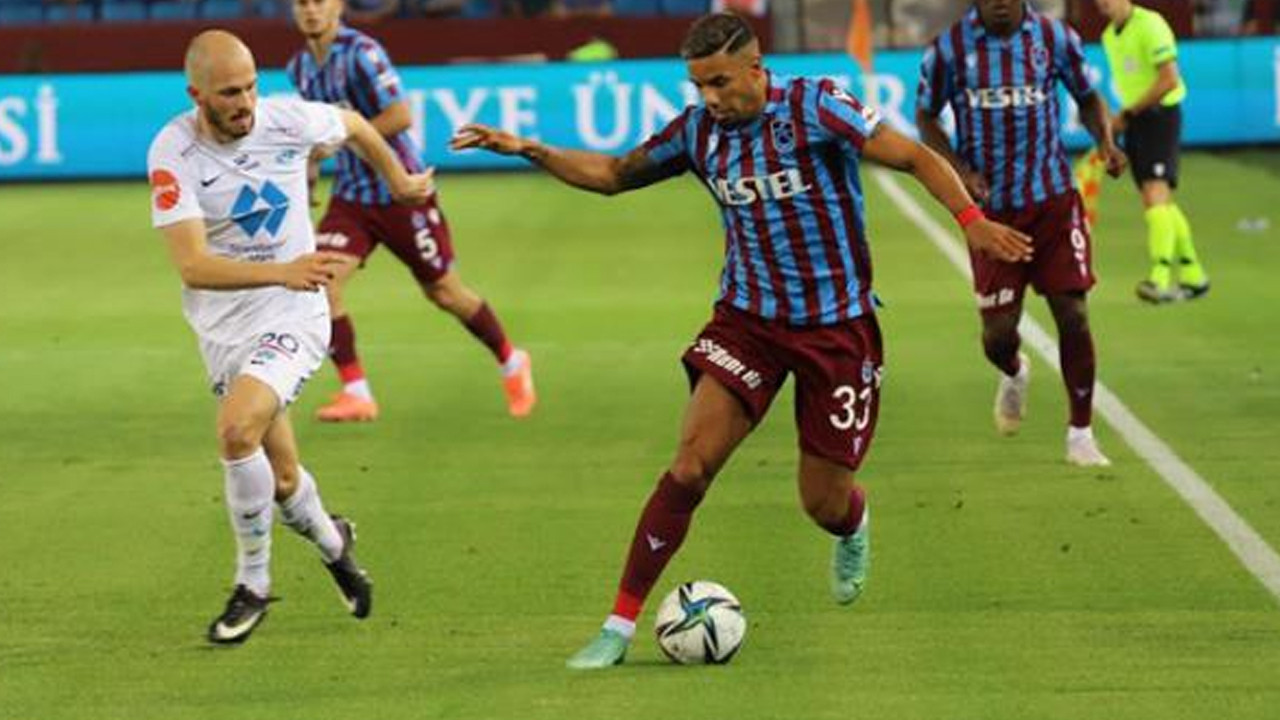 Trabzonspor turu zora soktu:  Trabzonspor, Molde'yle 3-3 berabere kaldı