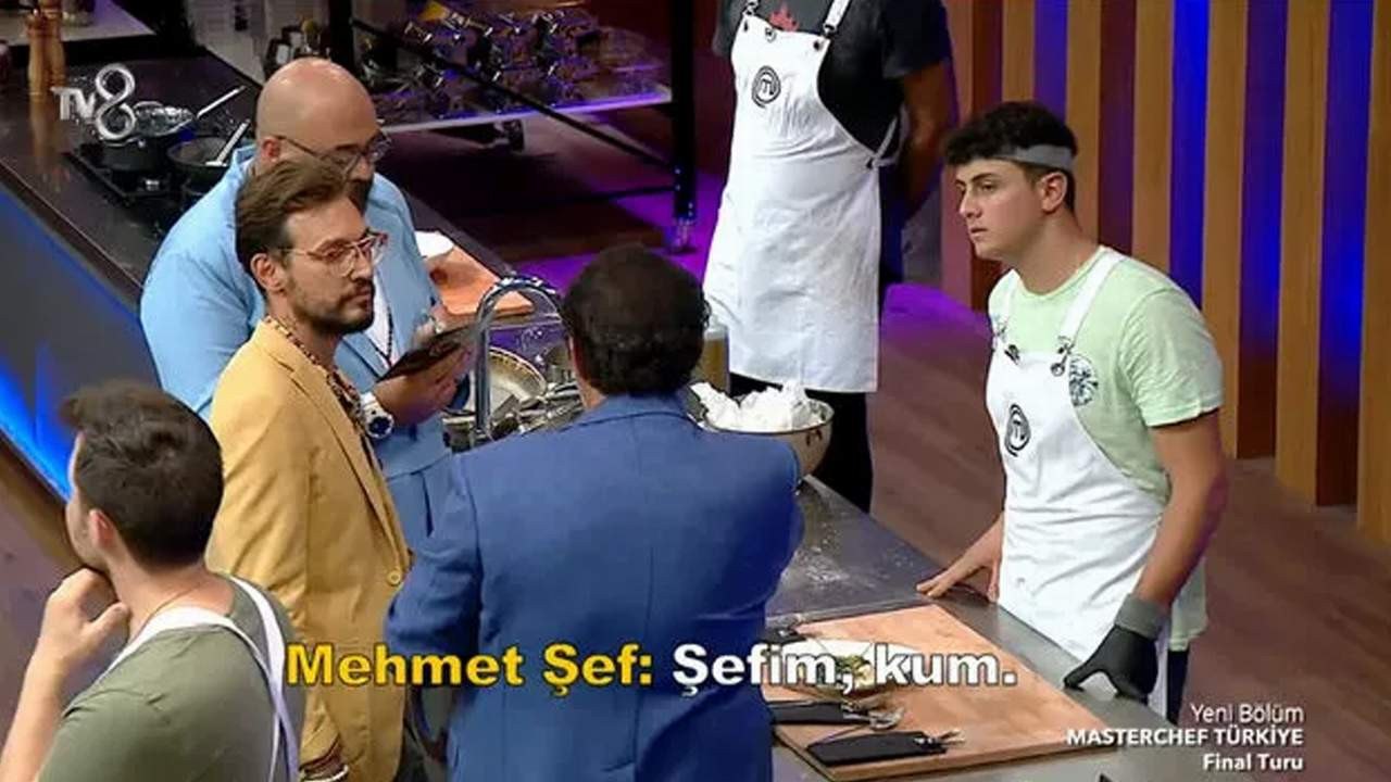 Mehmet Şef MasterChef'te o yarışmacıyı yakaladı, stüdyo gözyaşlarına boğuldu