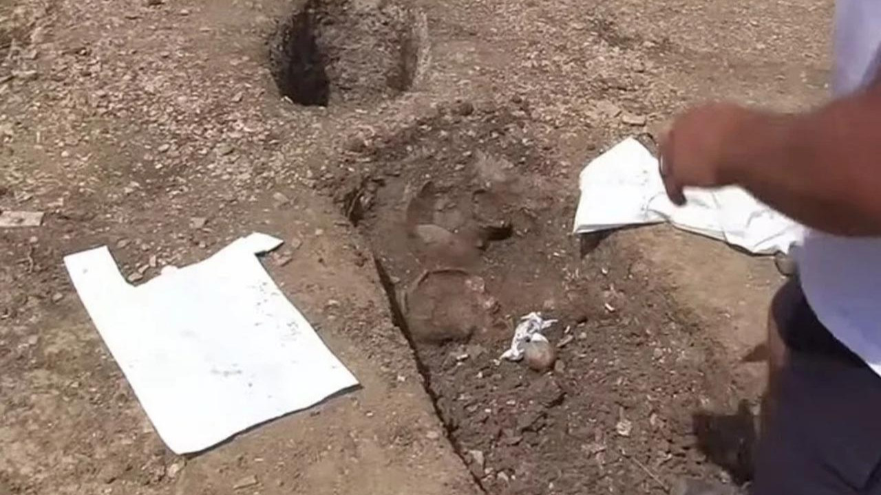 6 bin yıllık mezarlık bulundu