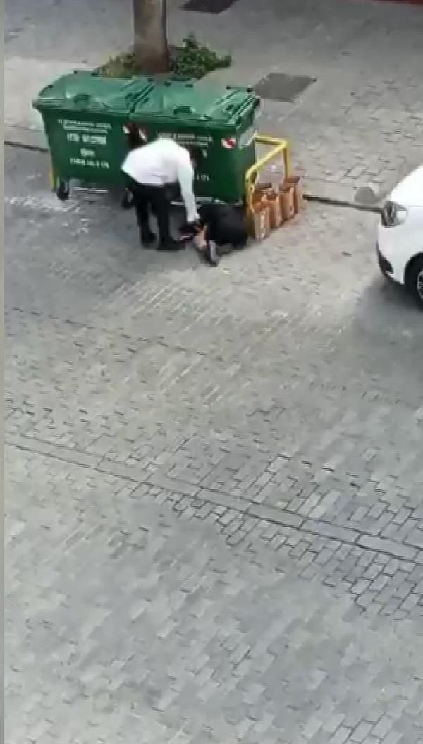 Fatih'te kadına şiddet kamerada - Resim: 3