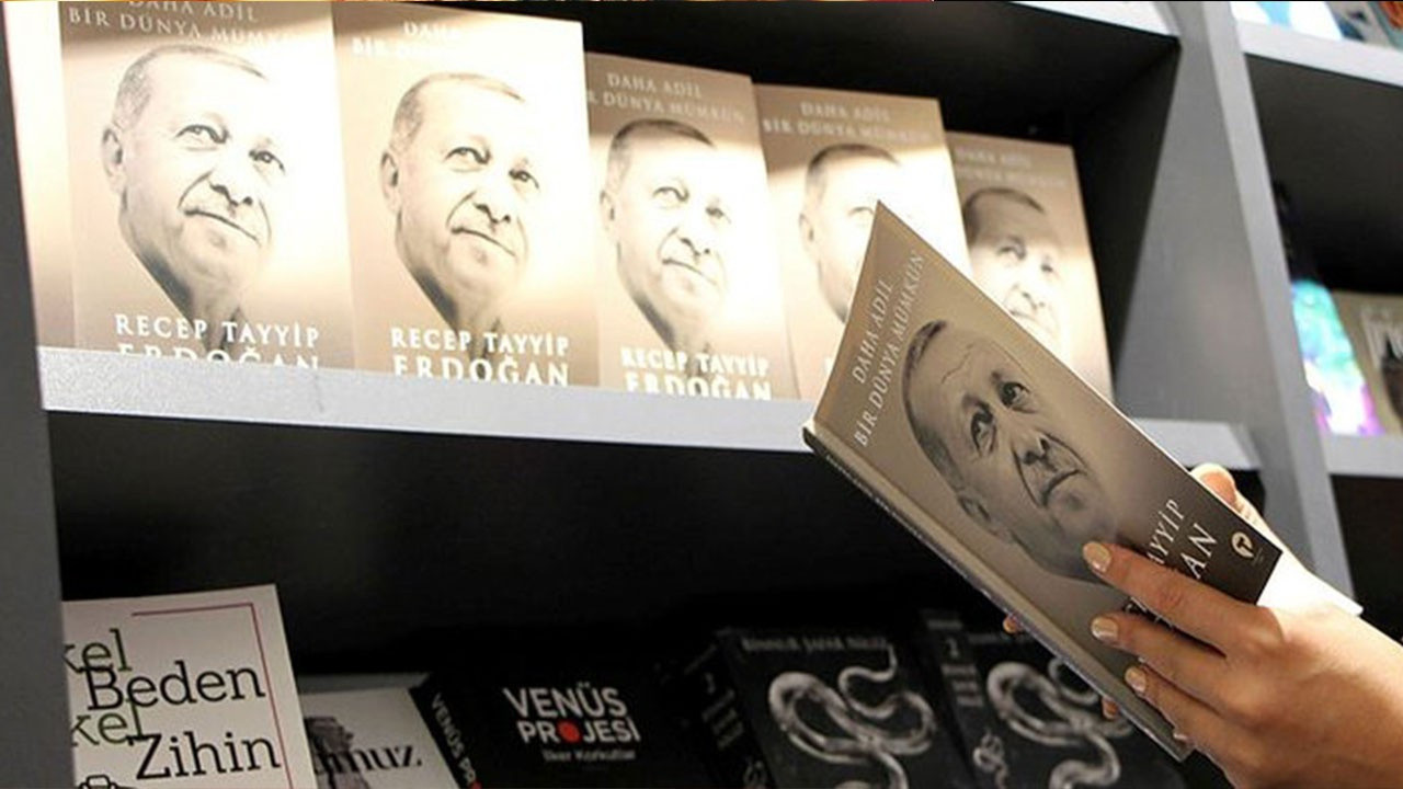 Erdoğan'ın kitabı raflarda yerini aldı