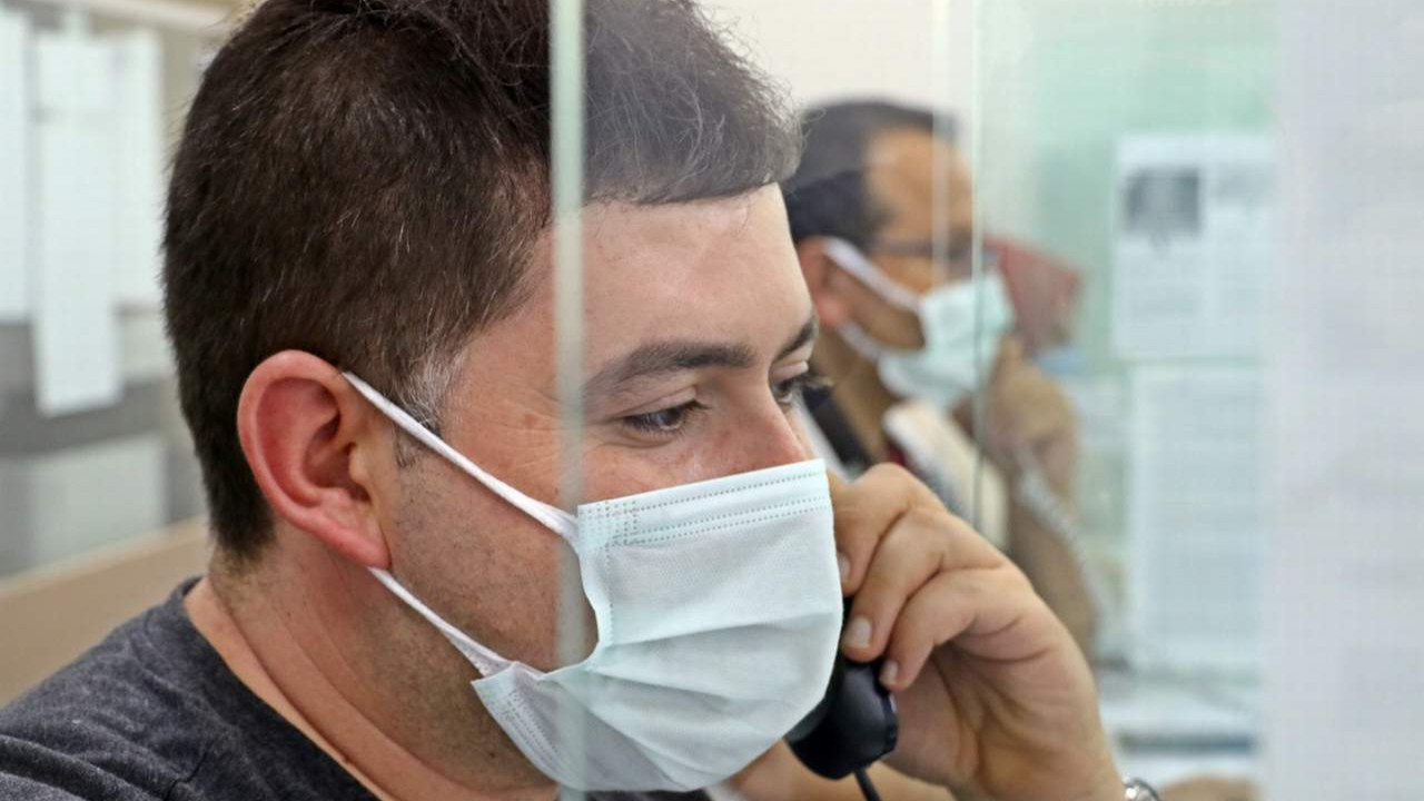 Covid-19 Çağrı Merkezi'nde yerli aşı ''TURKOVAC'' yoğunluğu