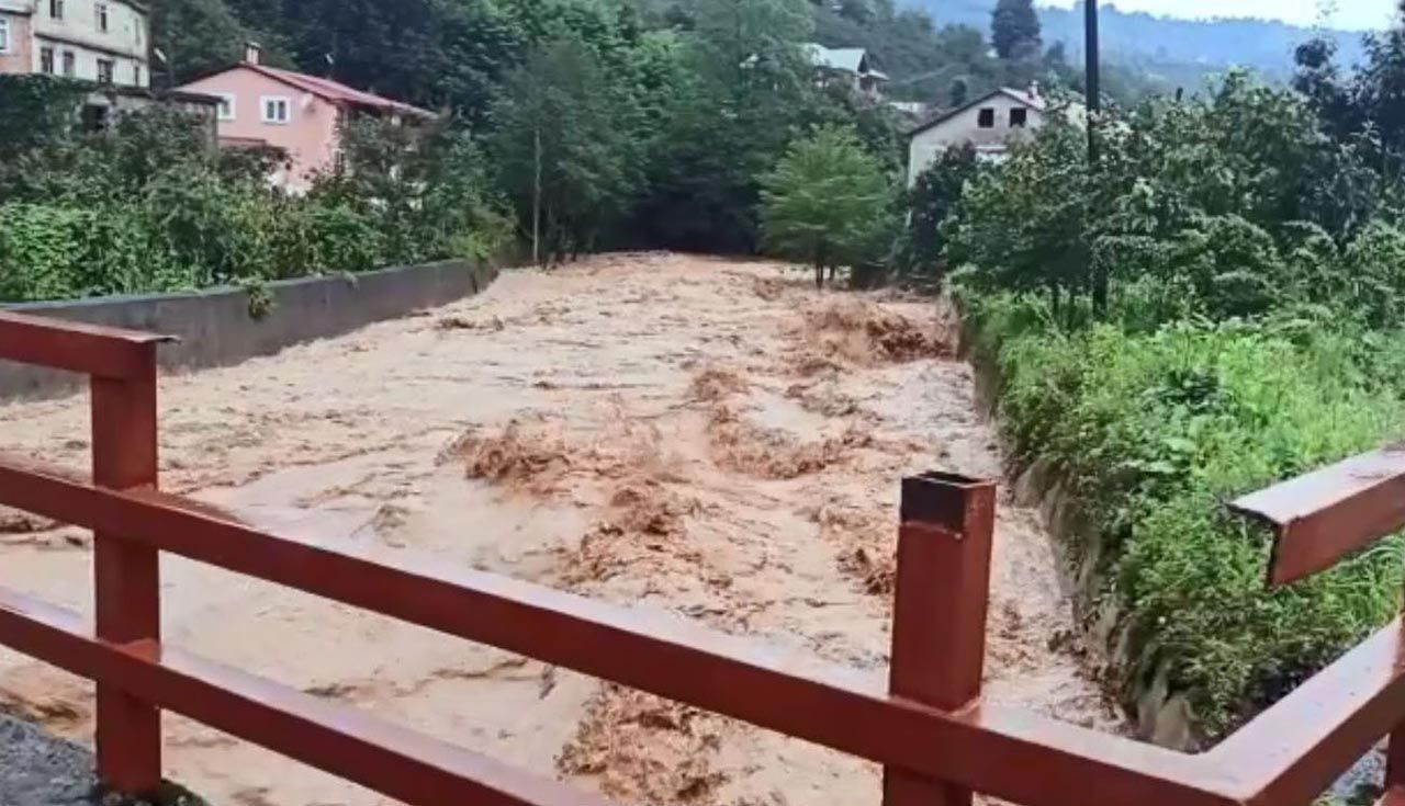 Giresun'da yine sel kabusu!