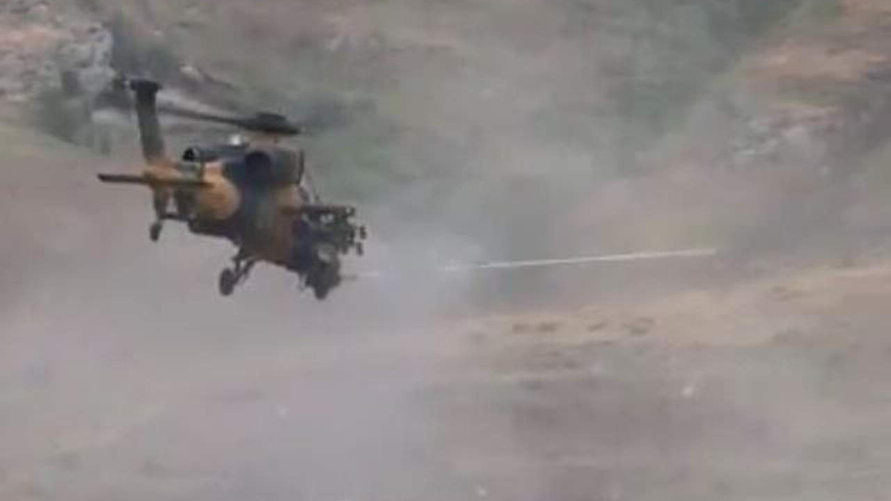 Türkiye'nin gururu ATAK iş başında: 3 PKK'lı öldürüldü!