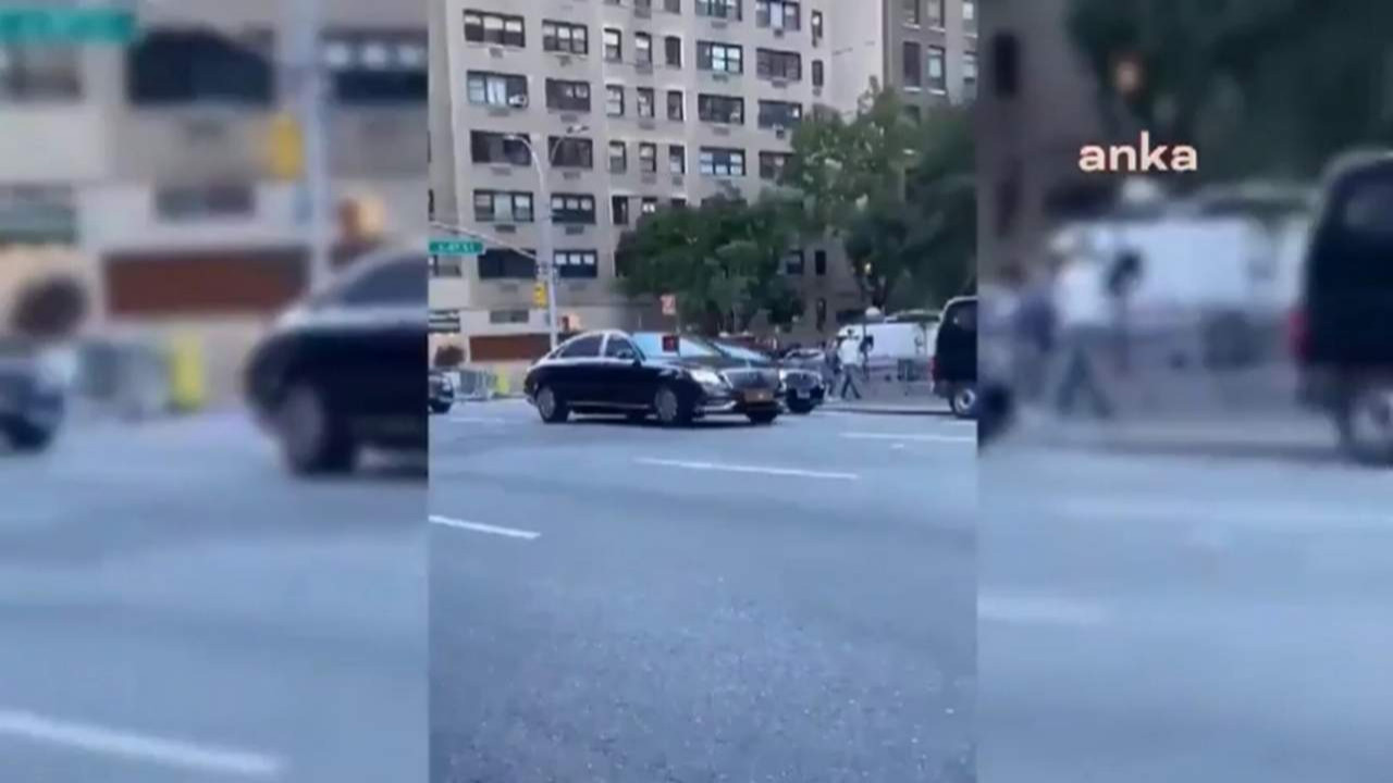 Erdoğan'ın ABD'deki ''bitmeyen'' konvoyu tepki çekti
