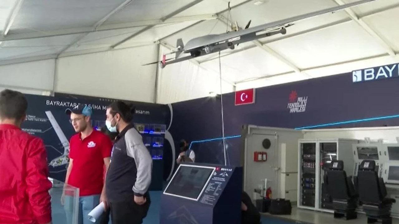 Selçuk Bayraktar'ın yeni İHA'sı TEKNOFEST'te görücüye çıktı