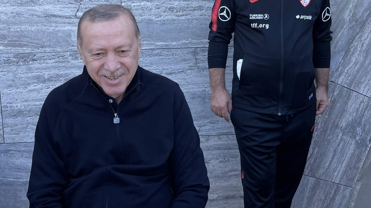 Erdoğan'dan sabah sporu paylaşımı