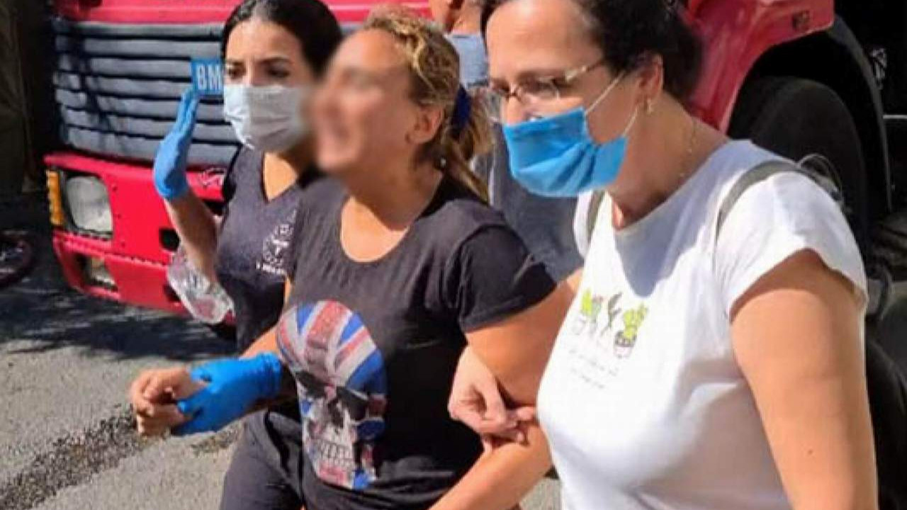 Öz anne dehşeti! 4 çocuğunun bulunduğu evi ateşe verdi