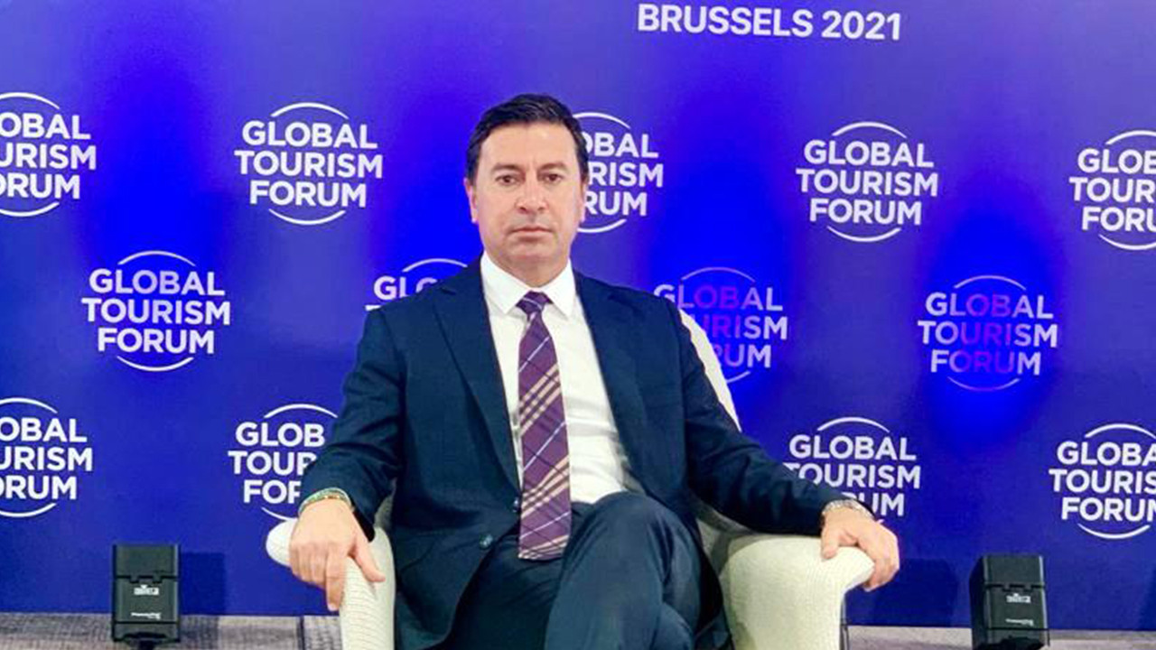 Başkan Aras, Global Turizm Forumu'nda Türkiye'yi temsil ediyor