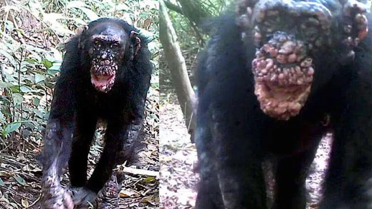 Korkutan keşif! Şempanzelerde ilk kez görüldü
