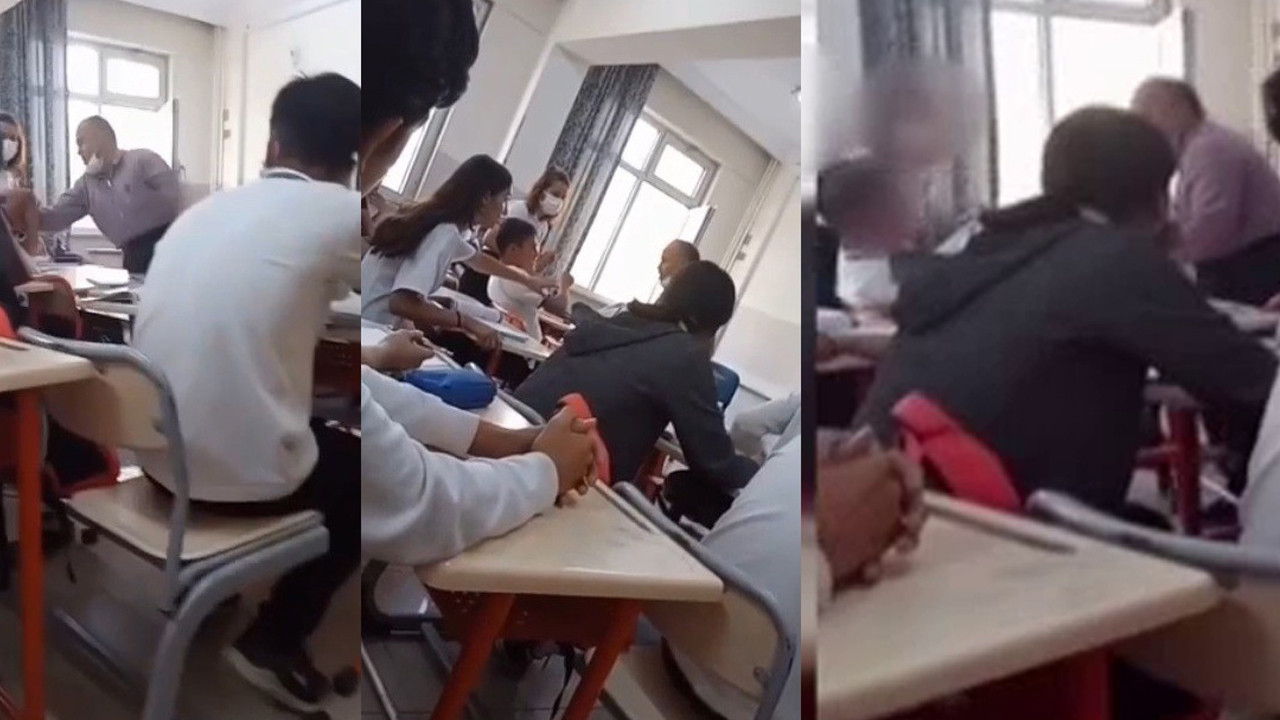 Sınıfta öğrencisine şiddet uygulamıştı! Görüntüler ortaya çıktı
