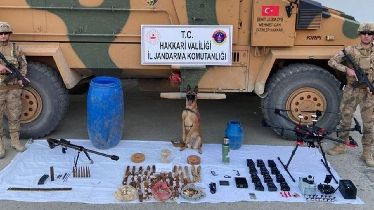 Teröristlerin inlerine operasyon! Drone bile var