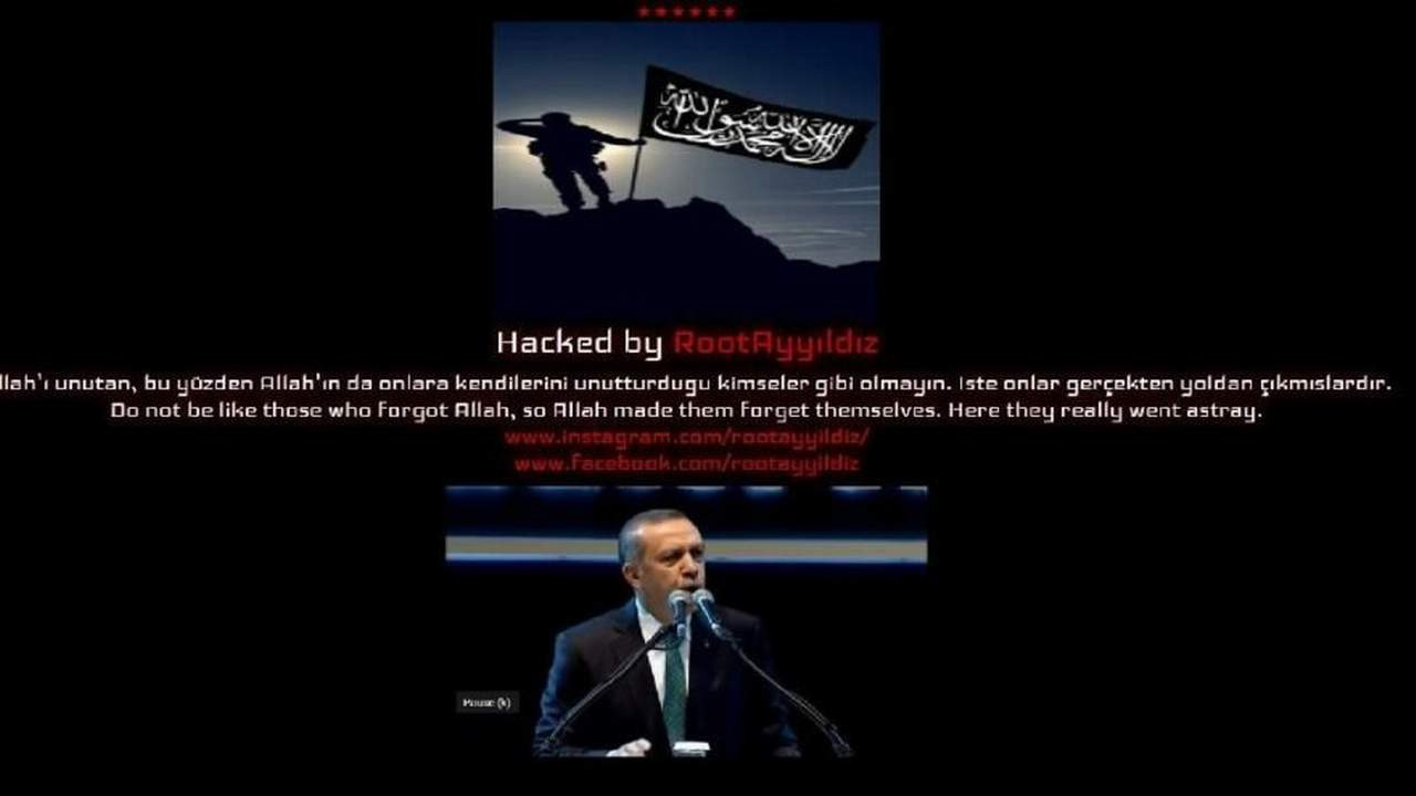 Trump'ı hackleyip Erdoğan videosu koydular