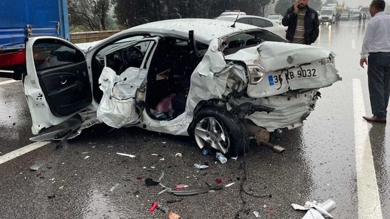 TEM'de zincirleme kaza: Ankara yönü ulaşıma kapandı