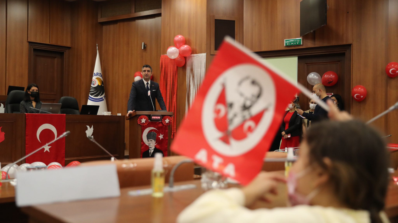 Kartal Belediyesi Çocuk Meclisi ‘29 Ekim Cumhuriyet Bayramı Özel Oturumu’ gerçekleştirildi