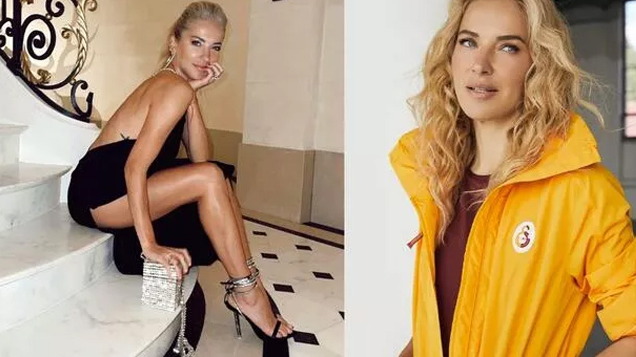Galatasarayla anlaşan Burcu Esmersoy'un pozlarına beğeni yağdı