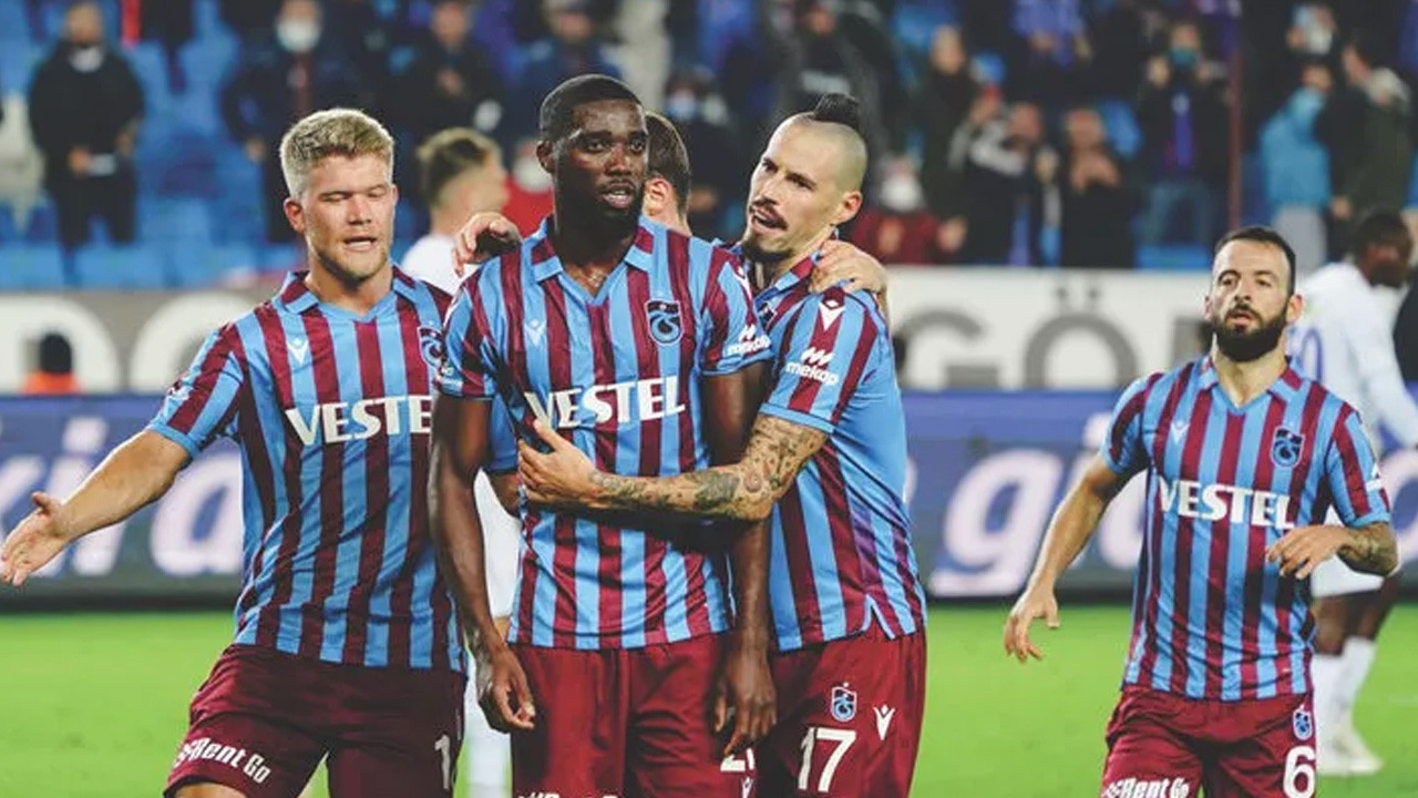 Trabzonspor'un Beşiktaş maçı kadrosu açıklandı