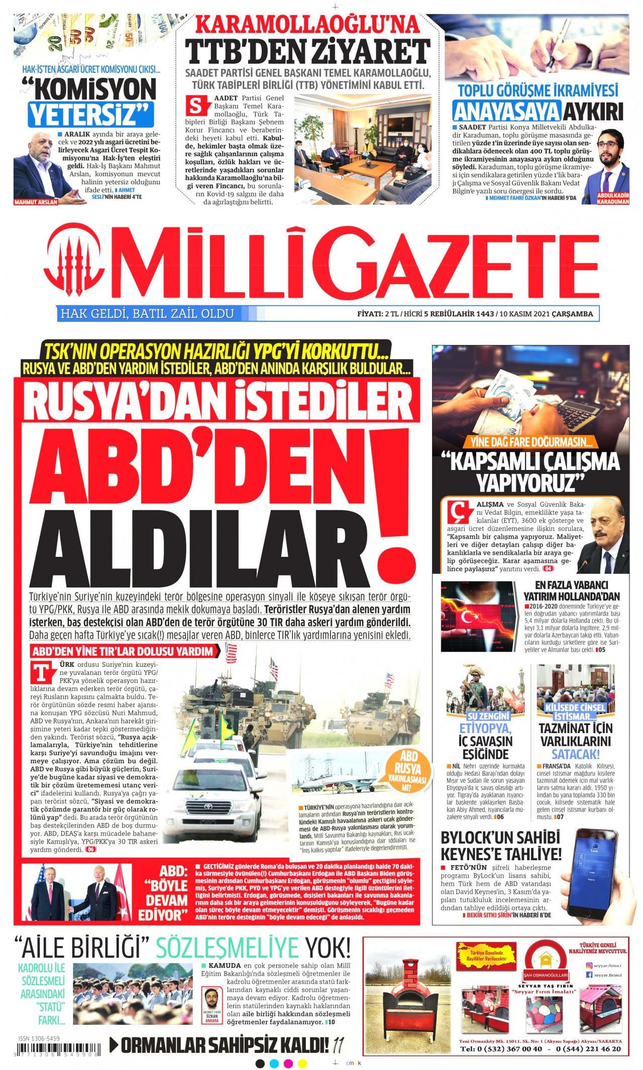 Bu gazeteler ne Atatürk'ü hatırladı, ne de 10 Kasım'ı! - Resim: 4