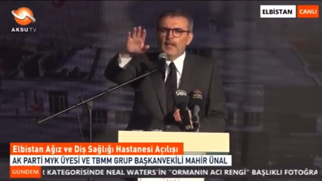 AK Partili Ünal'dan açılış töreninde bir garip tepki: ''Zaten kimse gelmemiş ki''