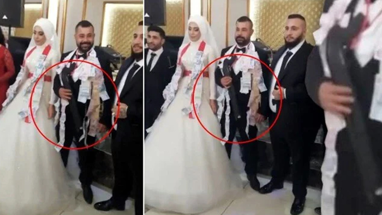 Düğünde takı yerine 'pompalı tüfek' takmıştı: Pişman değilim