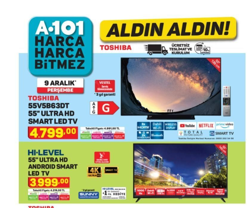 A101 aktüel ürünler kataloğu açıklandı - Resim: 1