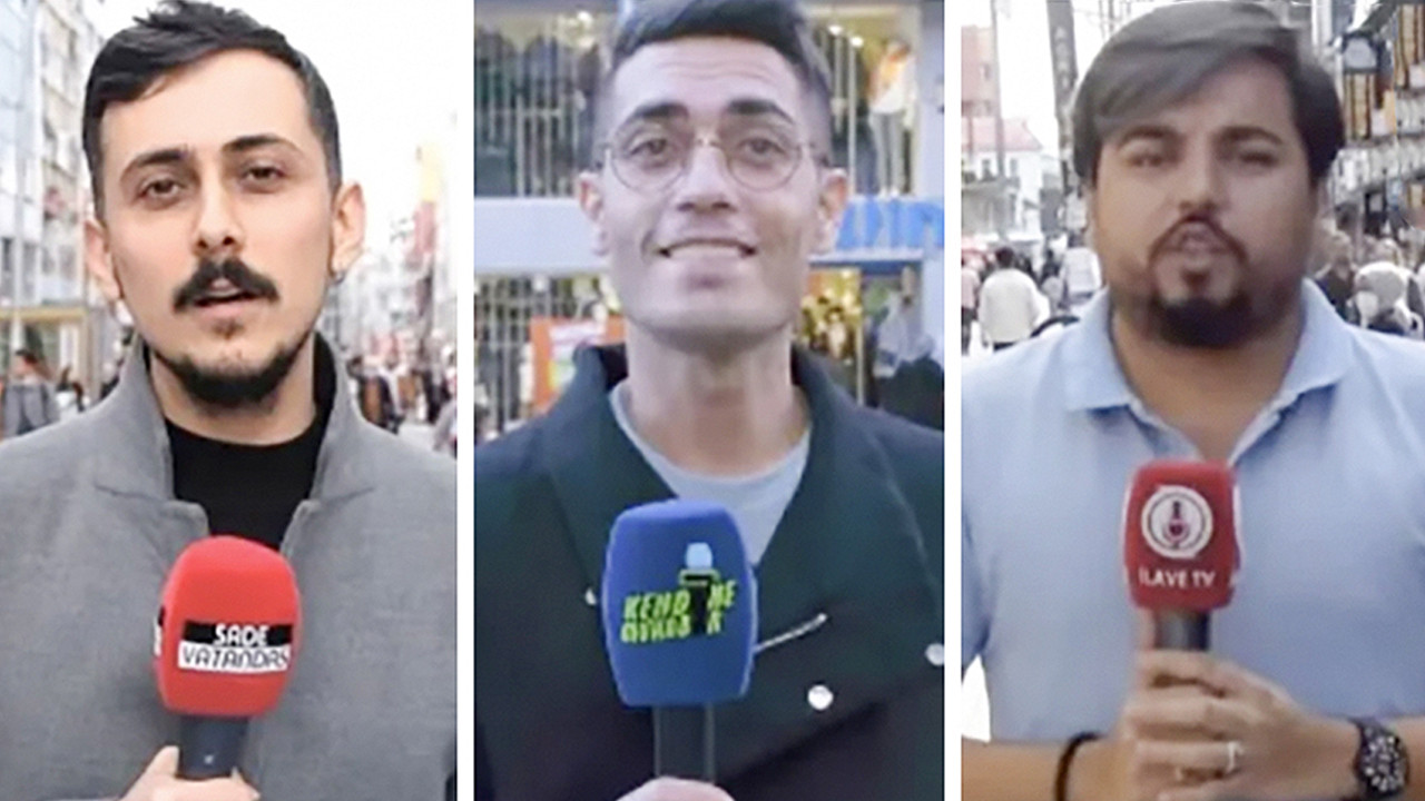 Sokak röportajı yapan 3 isim gözaltına alındı