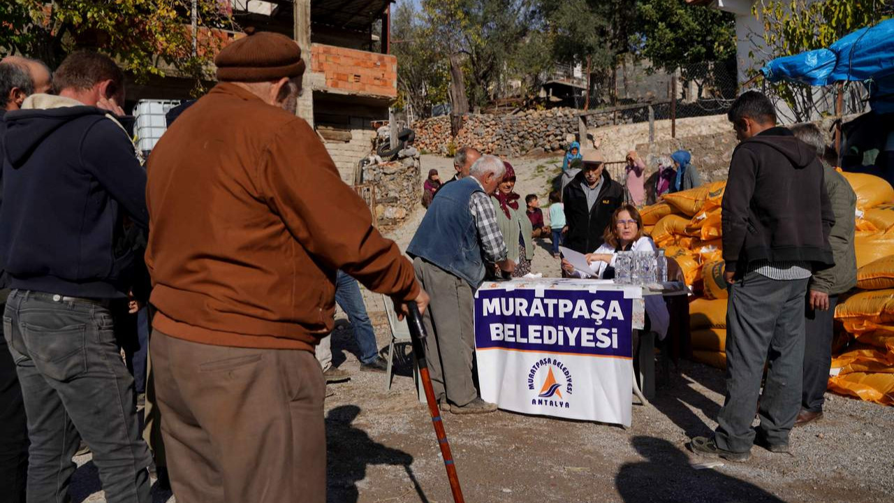Muratpaşa'dan Gündoğmuş’a yardım eli