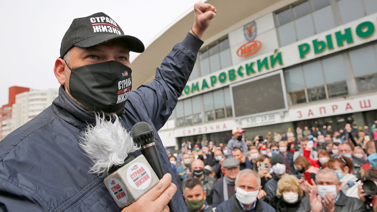 Belarus'ta muhalefet liderine şok ceza