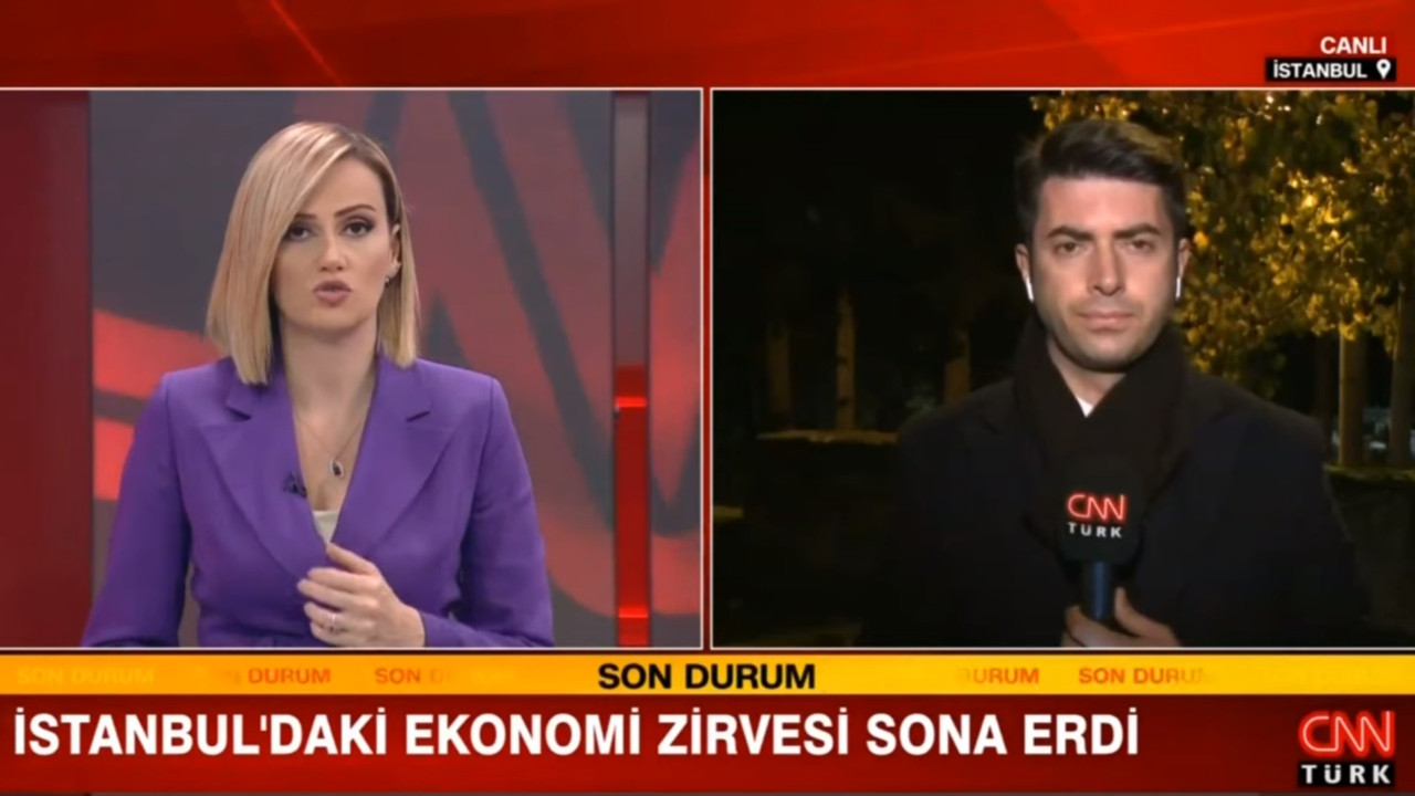 CNN Türk muhabiri faiz kararını ağzından kaçırdı