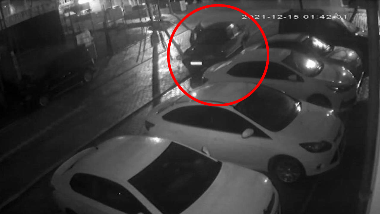İstanbul'un Teksas'ı Esenyurt'ta inanılmaz otomobil hırsızlığı kamerada