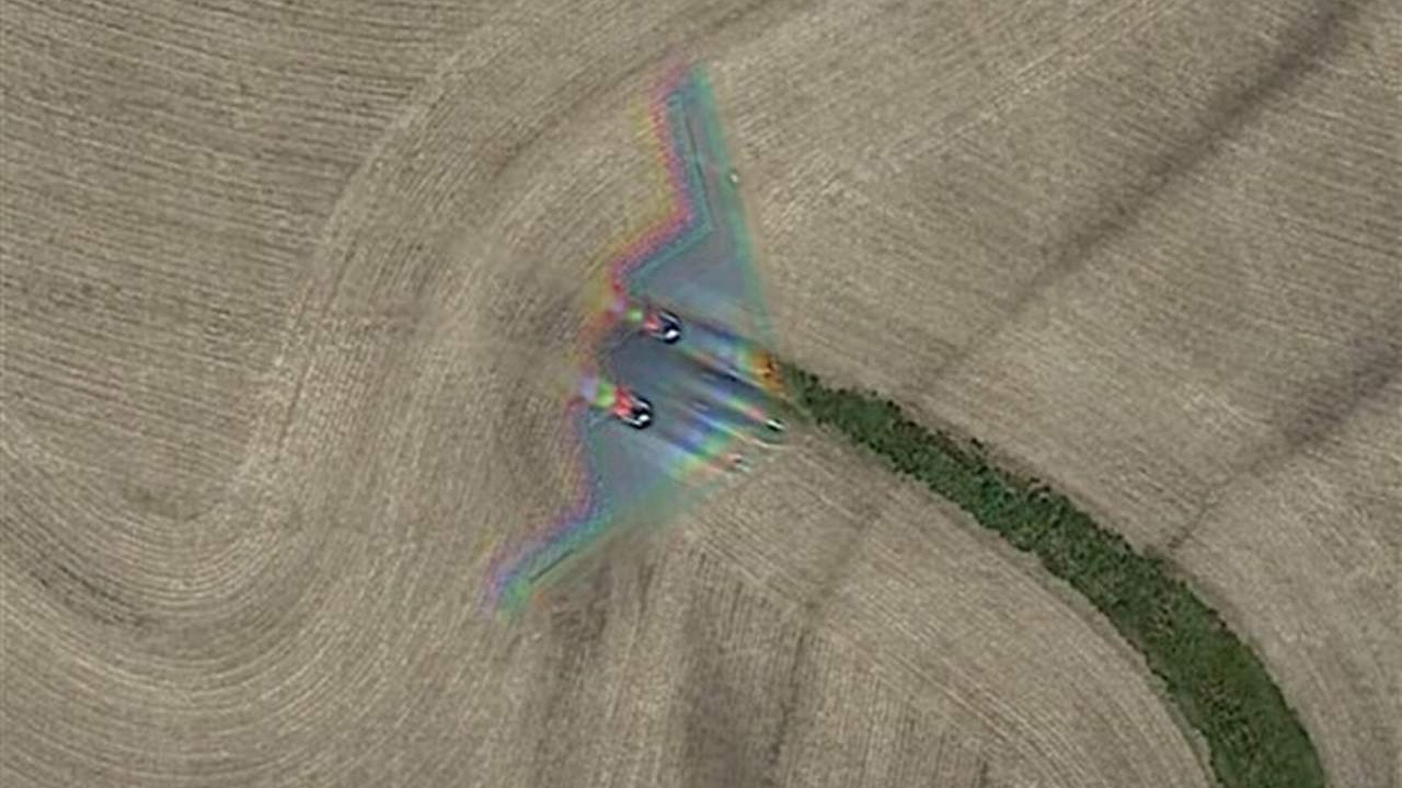 Google Earth, ''çok gizli'' hayalet savaş uçağını yakaladı