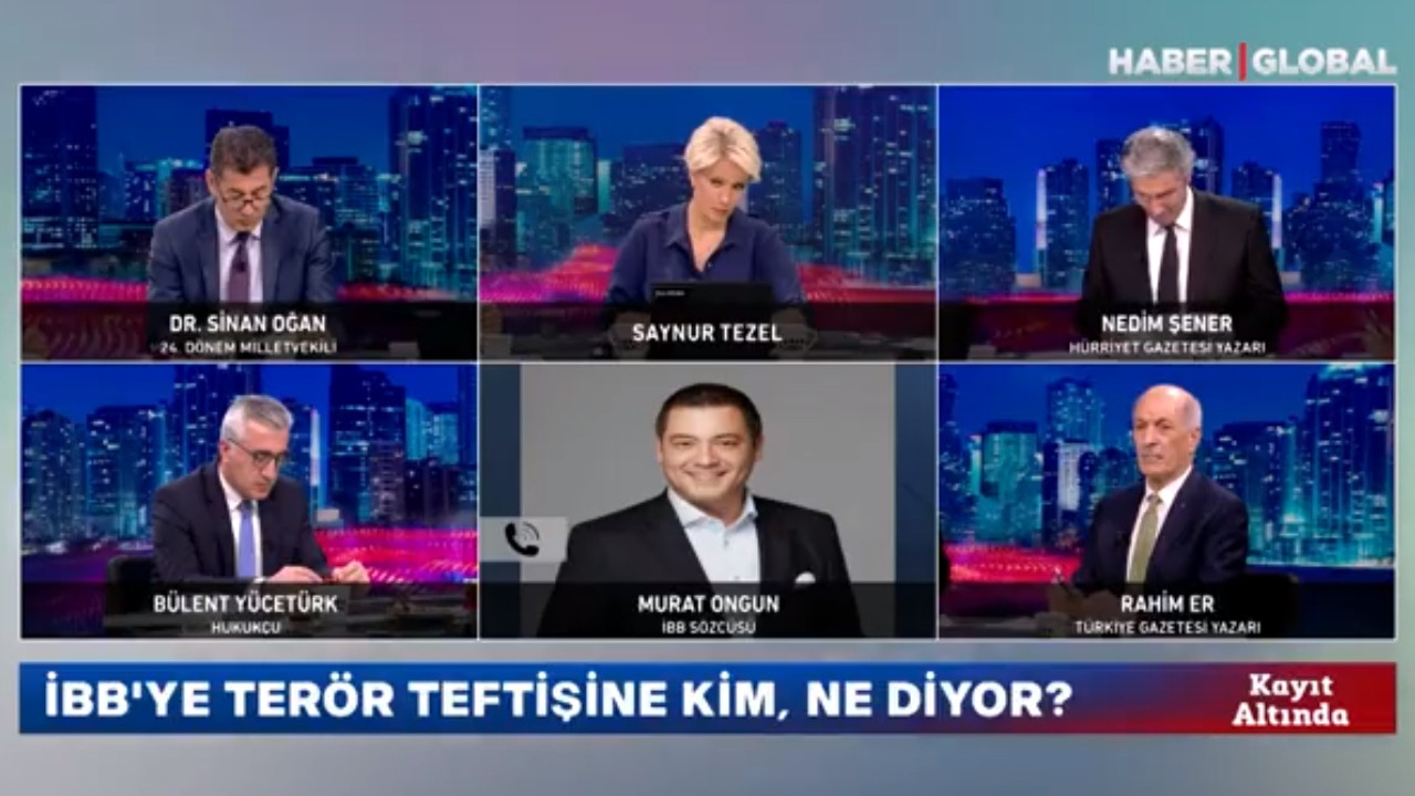 İBB Sözcüsü Murat Ongun, Nedim Şener'i canlı yayında ters köşe yatırdı