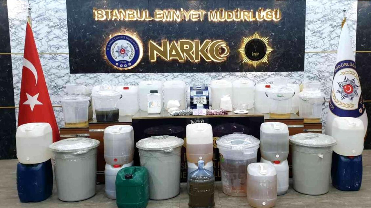 İstanbul'da rekor miktarda metamfetamin yakalandı