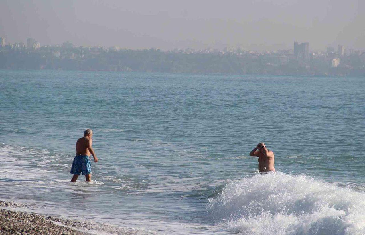 Dün fırtına bugün deniz keyfi... Bu fotoğraflar bugün Türkiye'de çekildi - Resim: 3