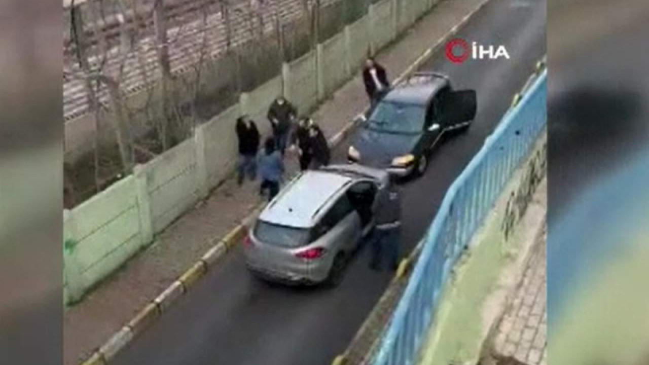 İstanbul'da ''yol vermeme'' kavgası