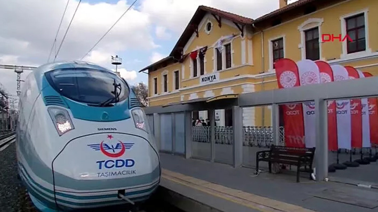 Cumhurbaşkanı Erdoğan Konya'da hızlı tren açılışını yaptı