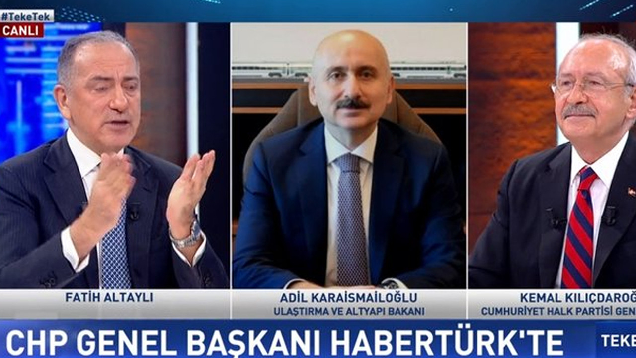 Kılıçdaroğlu'ndan Bakan Karaismailoğlu'na yolsuzluk suçlaması! Canlı yayın karıştı