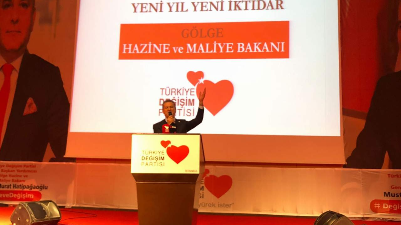 Mustafa Sarıgül ''gölge'' Maliye ve Hazine Bakanı'nı açıkladı