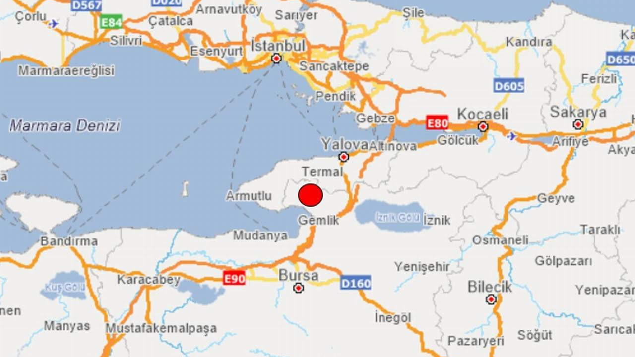 Bursa'da korkutan deprem! 3,6 ile sarsıldılar