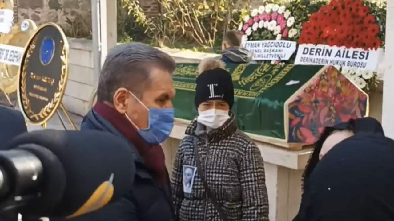 Mustafa Sarıgül, Ömer Ziya Göktuğ'un cenazesine katıldı