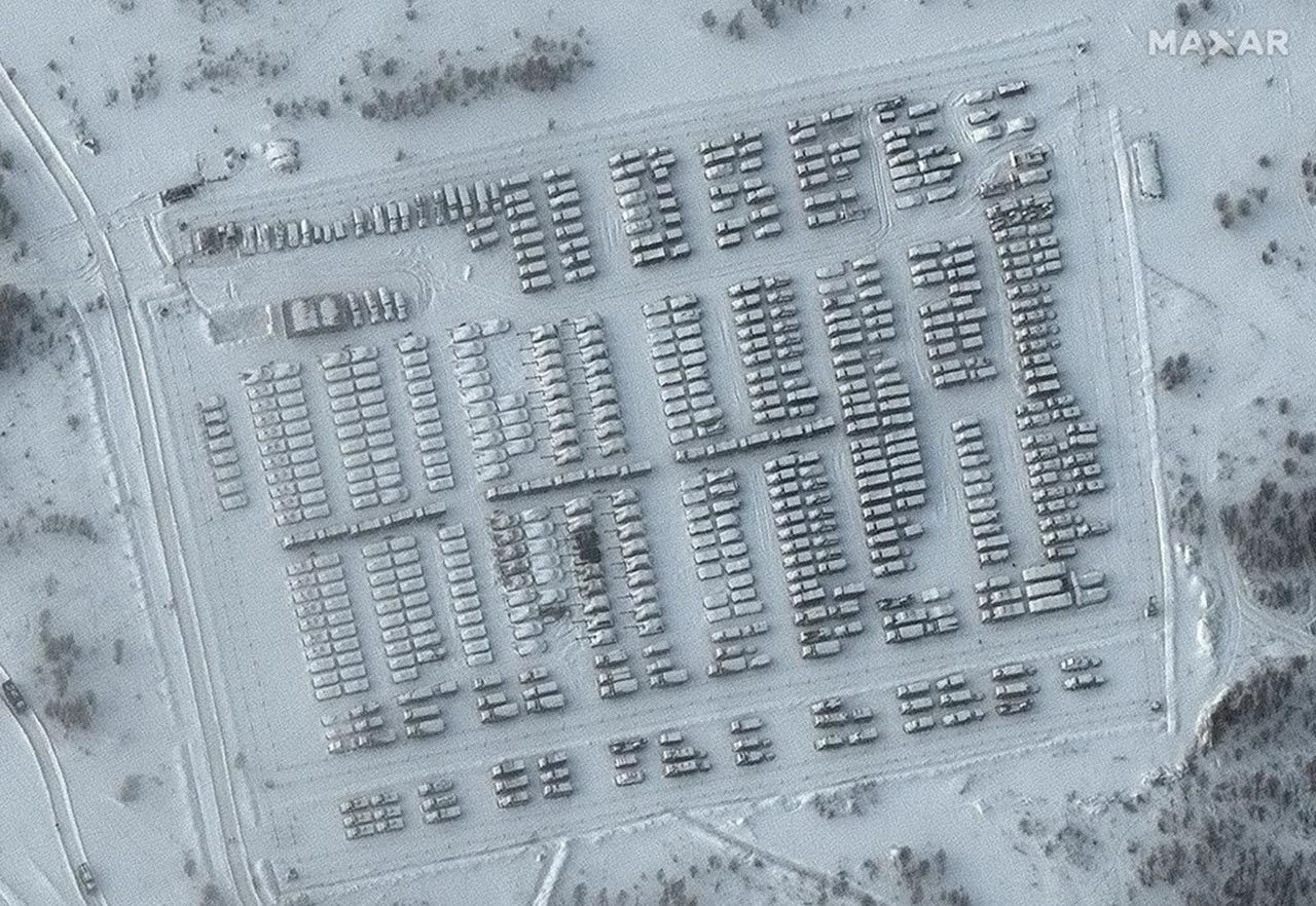 ''İşgal planımız yok'' diyen Rusya'yı uydu görüntüleri ele verdi - Resim: 1