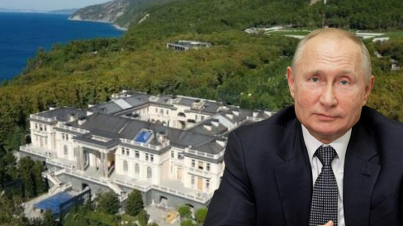 Putin'in gizli sarayında yok yok! Striptiz odasının görüntüleri ortaya çıktı