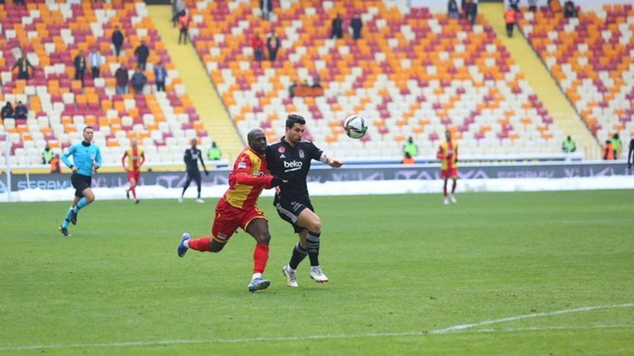 Beşiktaş'tan puan kaybı: Yeni Malatyaspor: 1 - Beşiktaş: 1